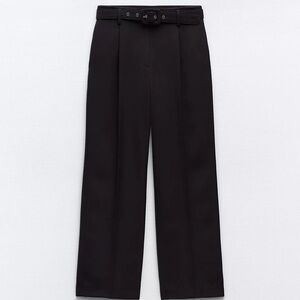 Zara Cullotes with lined belt